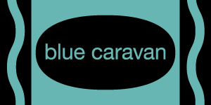 blue caravan