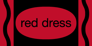 red dress