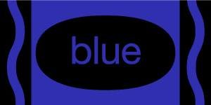 blue