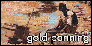gold panning