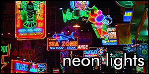 neon lights
