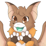 Excited bat furry