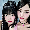 eunchae and yunjin from le sserafim