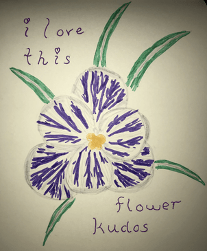 I love this!  Flower Kudos