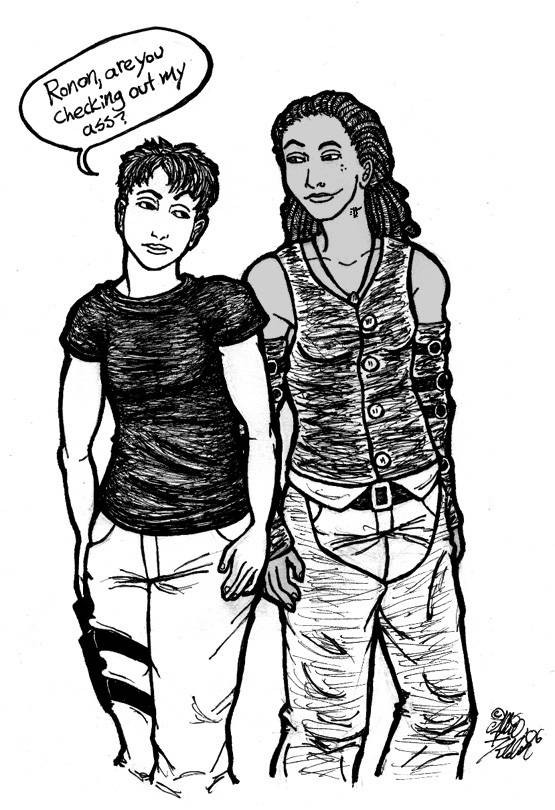girl!John and girl!Ronon