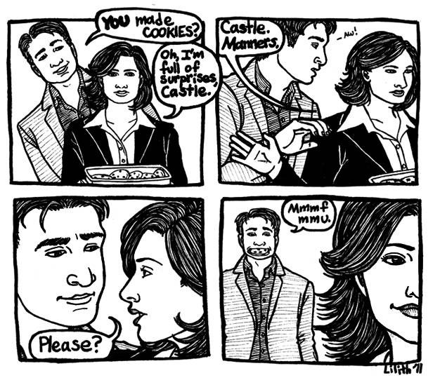 Castle wants Beckett's cookies