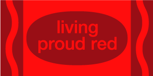 living proud red