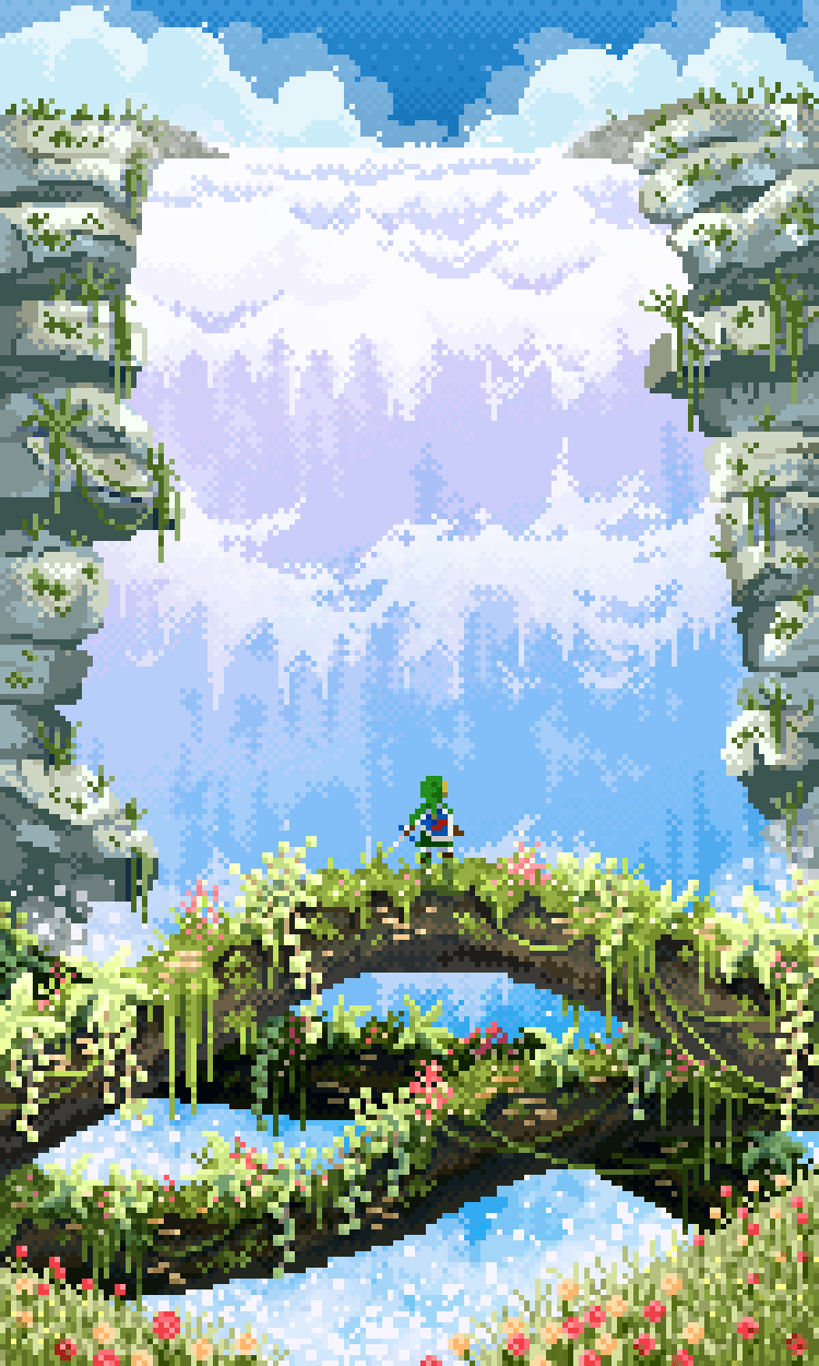 Sleepless Waterfall EAB (ElAurianBarkeep) The Legend of Zelda The