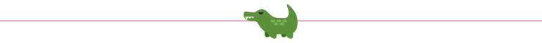 croc symbol divider