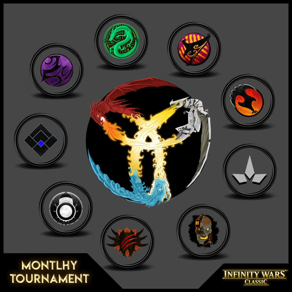 Infinity Wars Monthly Tourney (January 2024) - Challonge