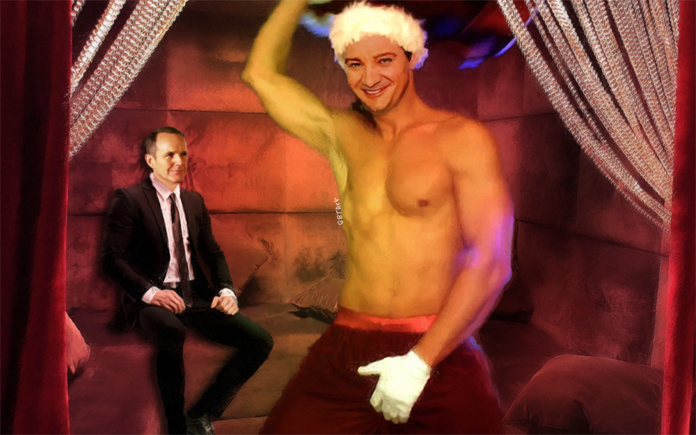 Come and trim my Christmas tree Chapter 1 Girl_Back_There Marvel