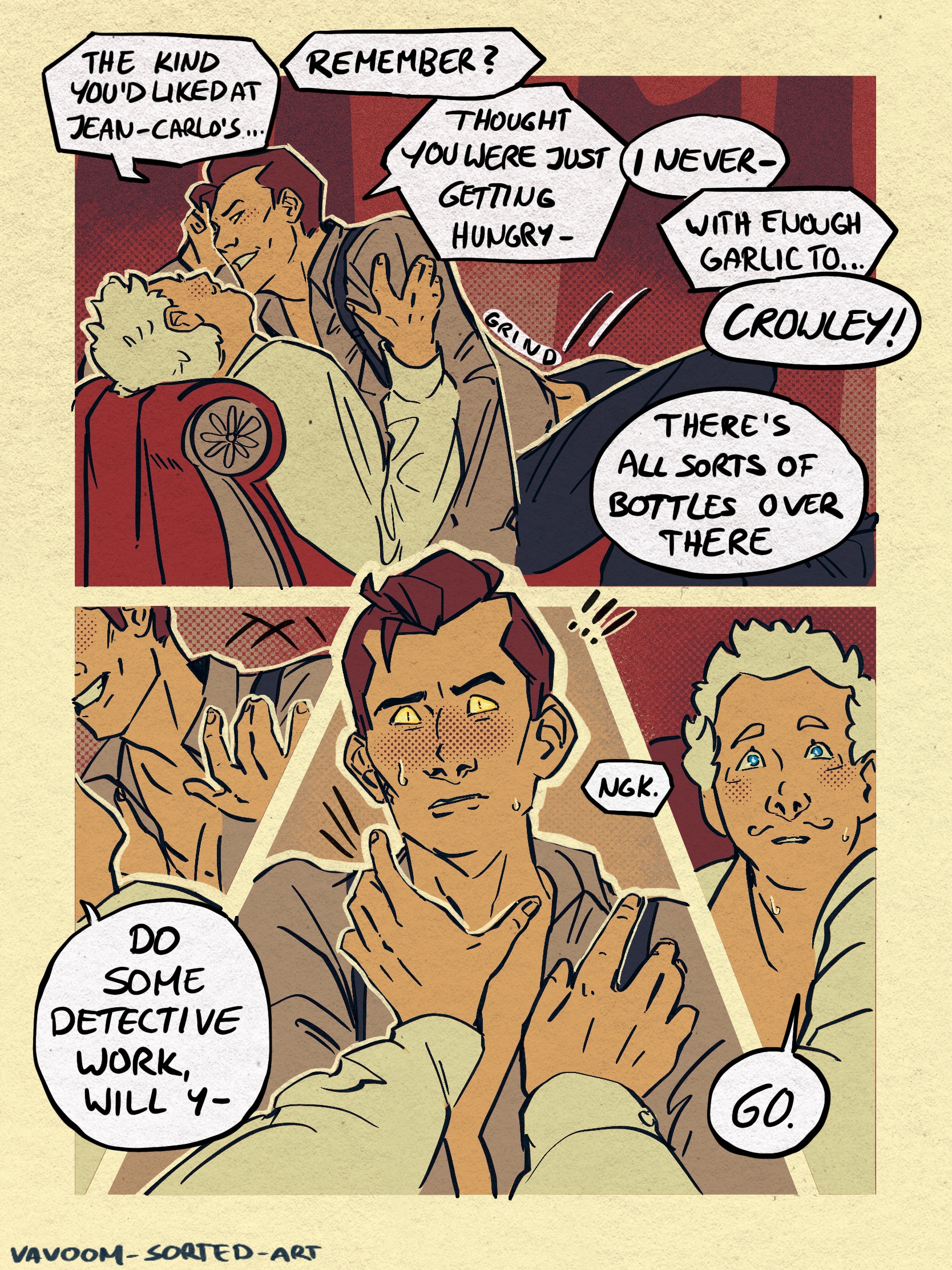 Sleight of Hand - Chapter 2 - vavoom_sorted_art - Good Omens (TV ...