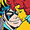 dick and kory from new teen titans 1984