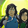 korra and kuvira from legend of korra