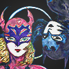 batgirls cassandra cain and stephanie brown artwork by yoshitaka amano