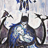 batman and talia al ghul artwork by yoshitaka amano