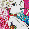 harley quinn artwork by yoshitaka amano