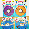 new in individual packaging multi colored CDs