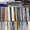 rows of a ton of CDs