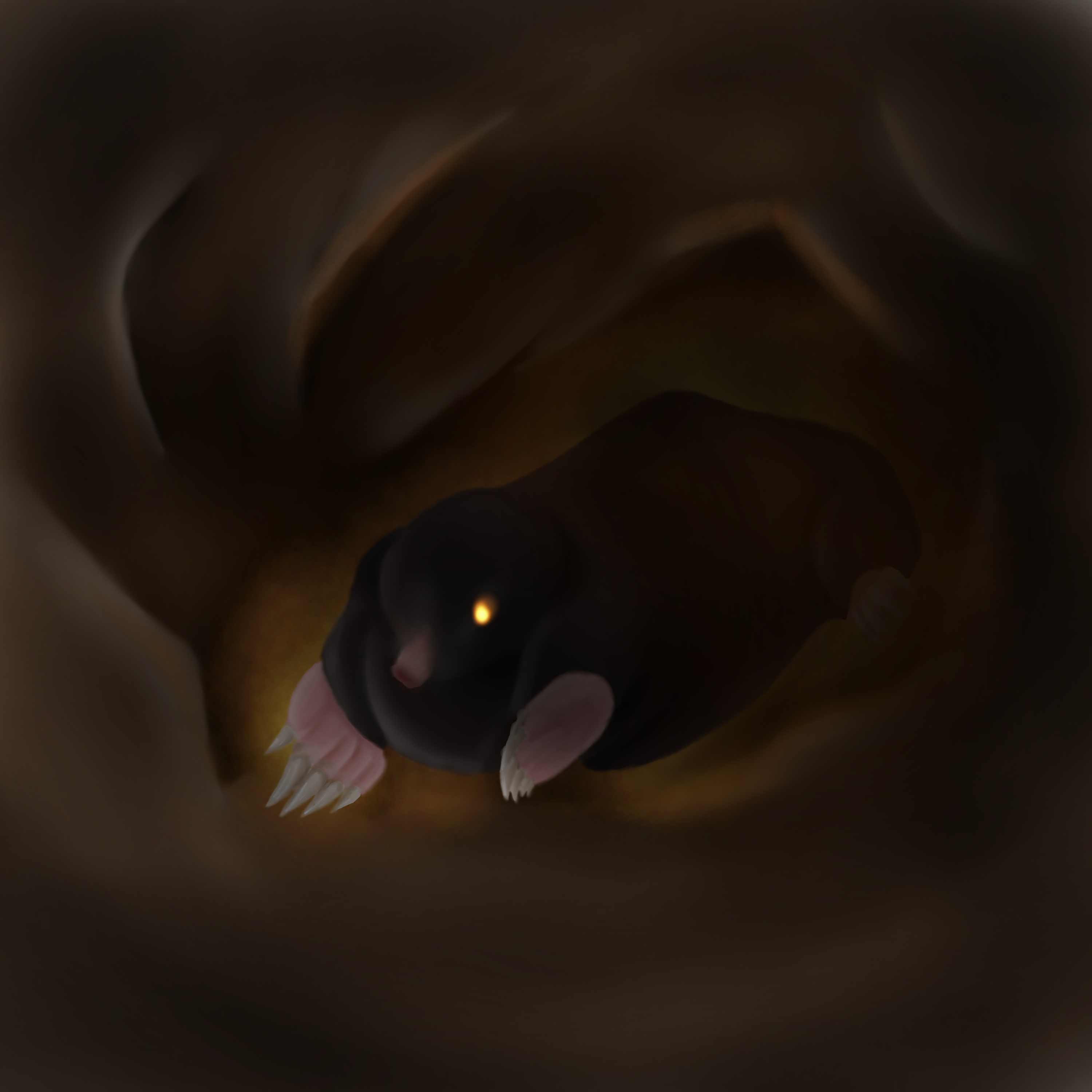 Buried (Is a mole and I love him)