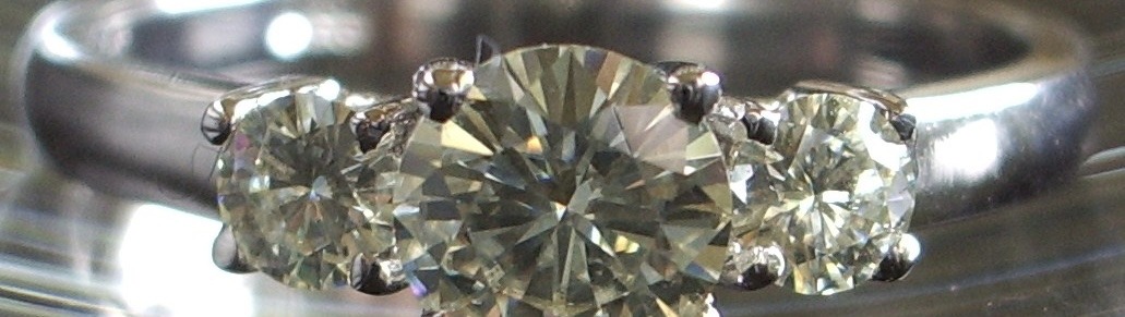Banner of diamond ring