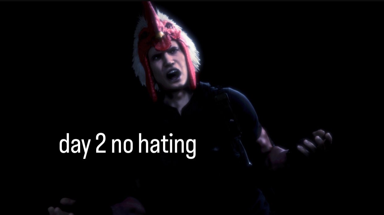 no hating