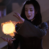 dark willow with a ball of fire