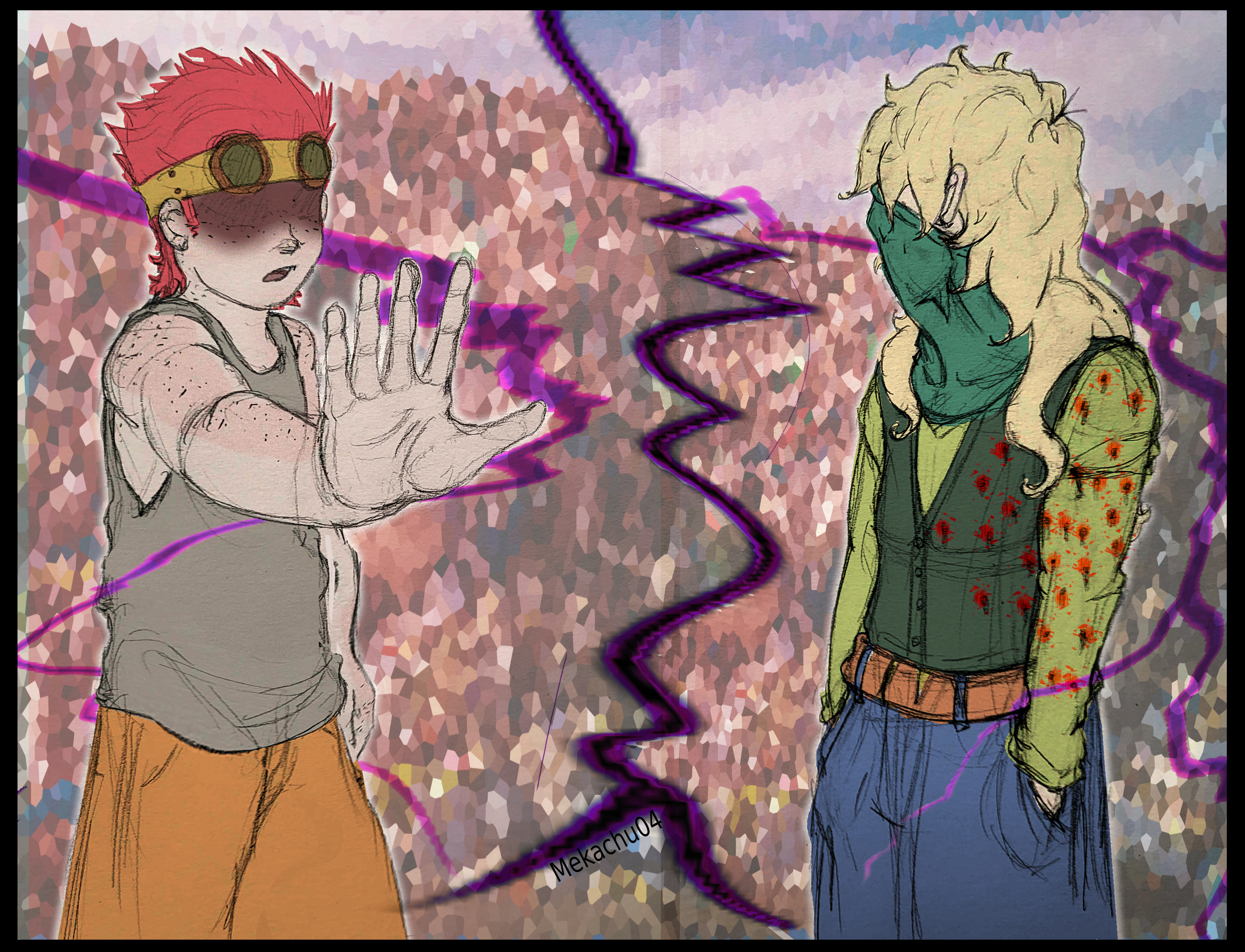  This time Killer didn't dodge it, and Kidd winced when the scattershot slammed into his former friend's side.