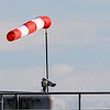 windsock fluttering
