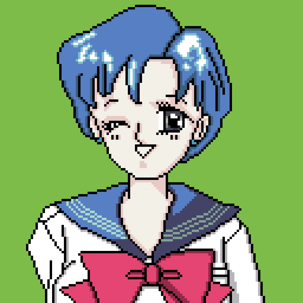 Ami en pixels.