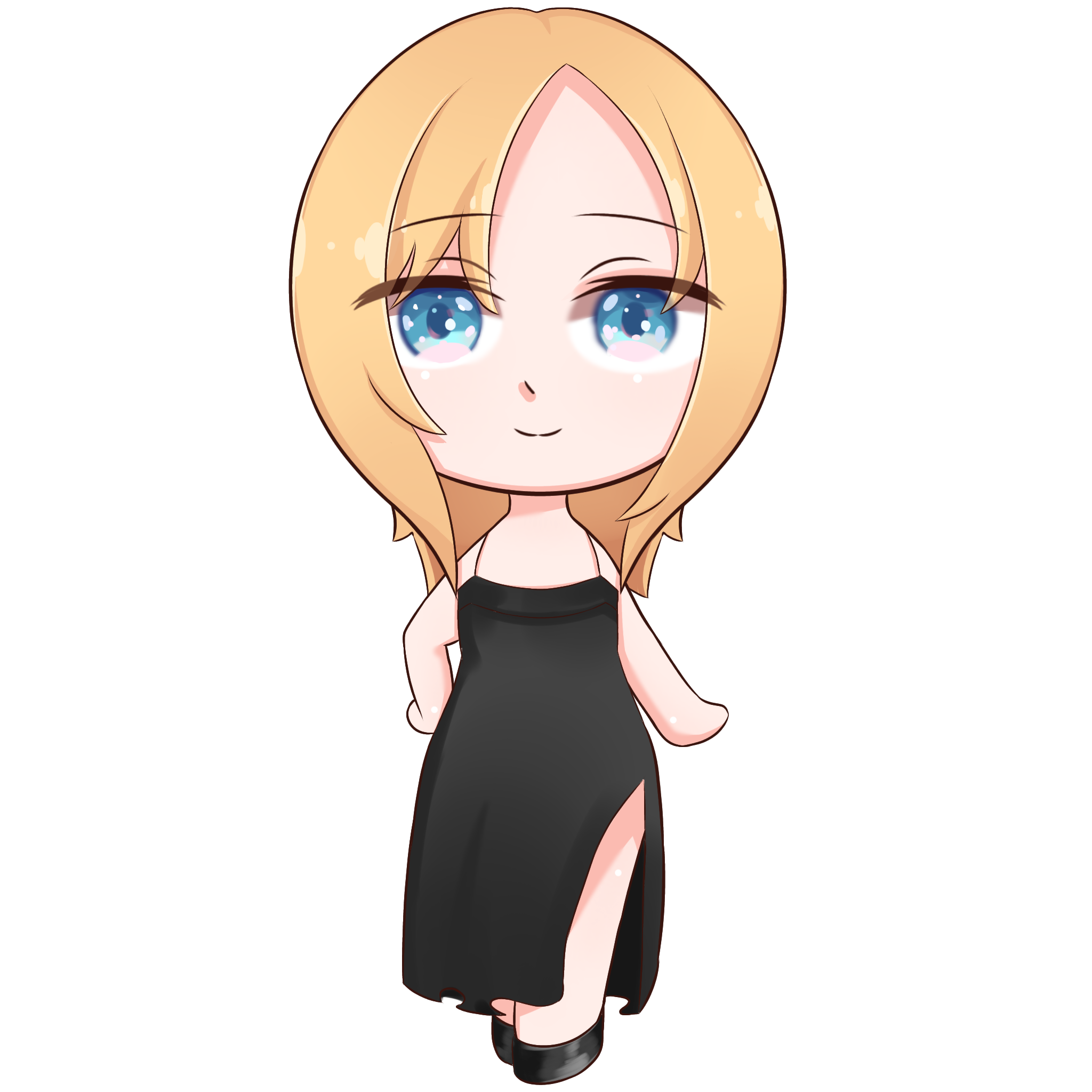 Aya Brea en dessin chibi