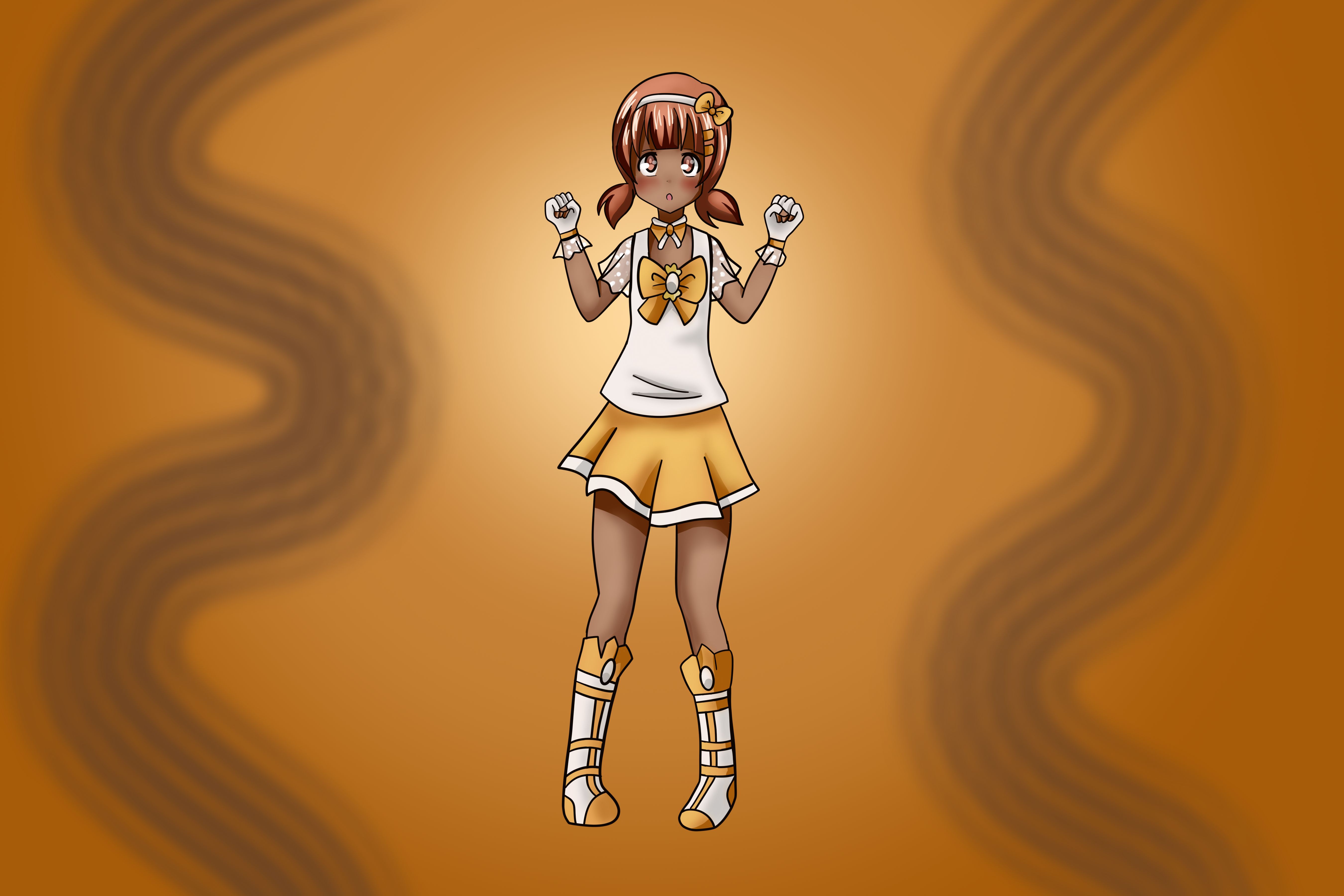 Alice Brown Magical Girl  Neutral by tarekalkhaldi