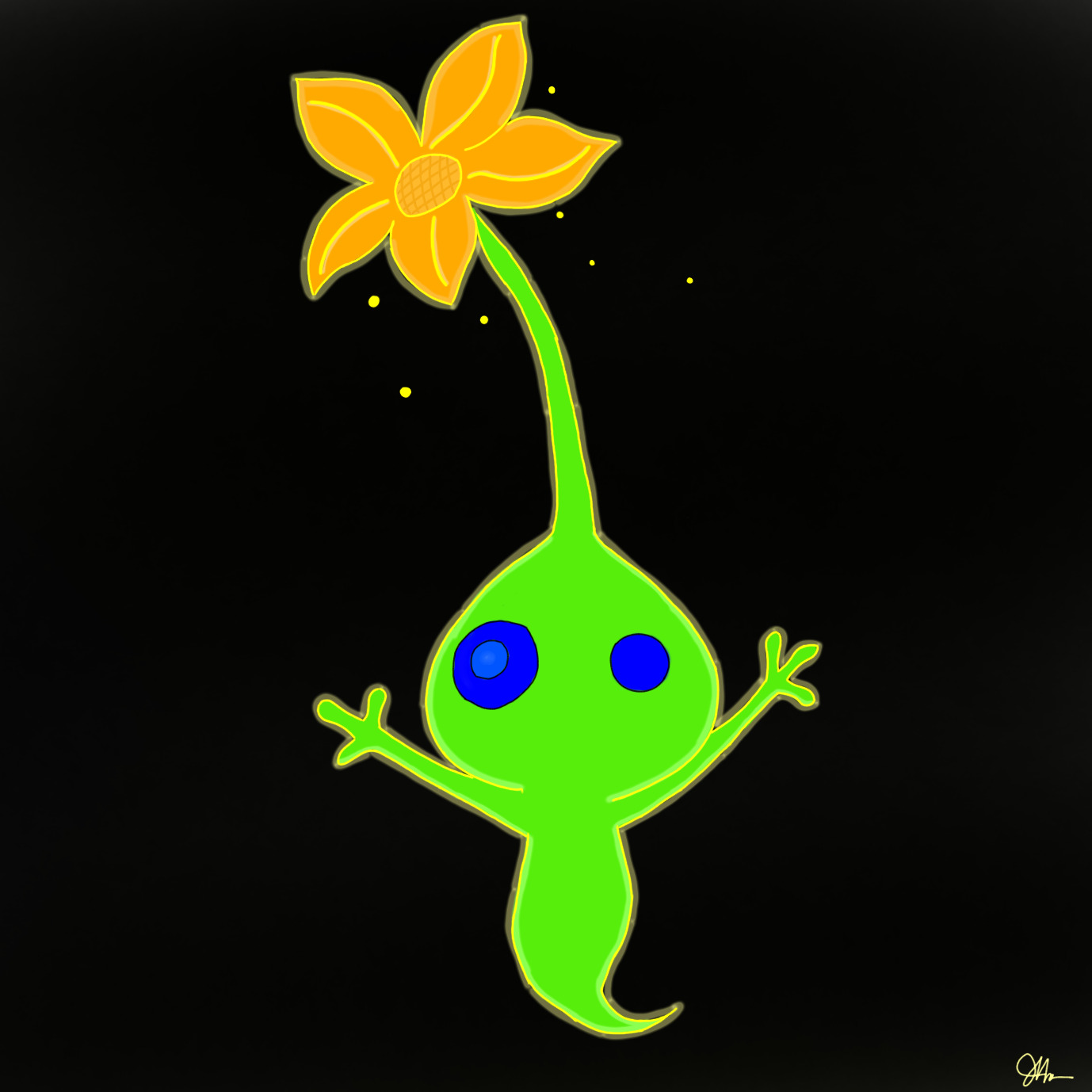 cute glow pikmin