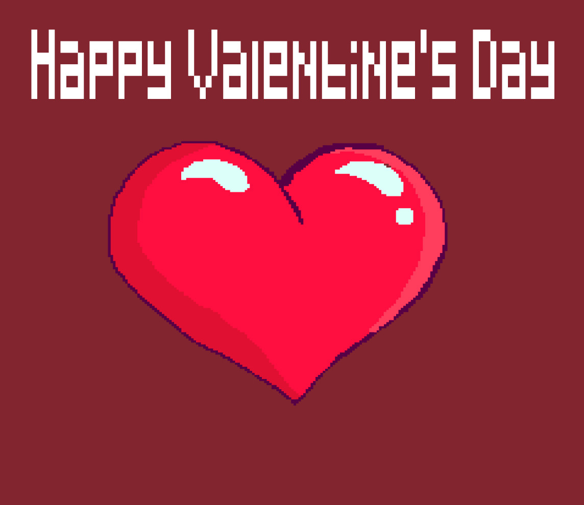 pixel art heart