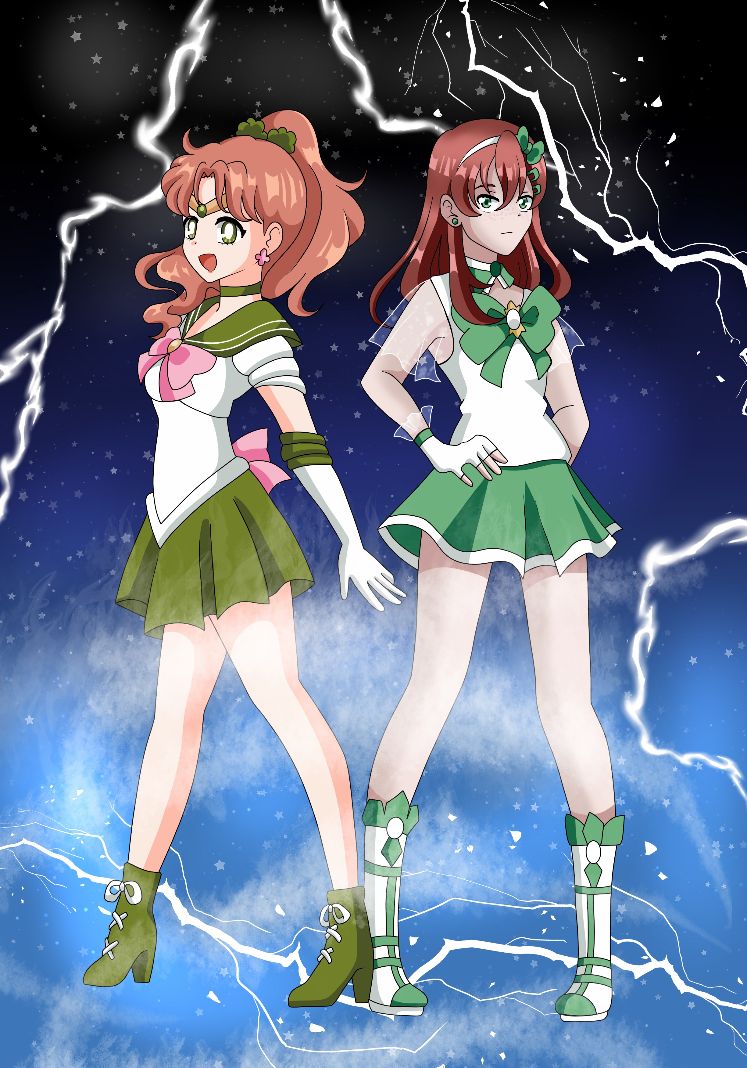 Sailor Jupiter & Alice Lorange | Magical Aella