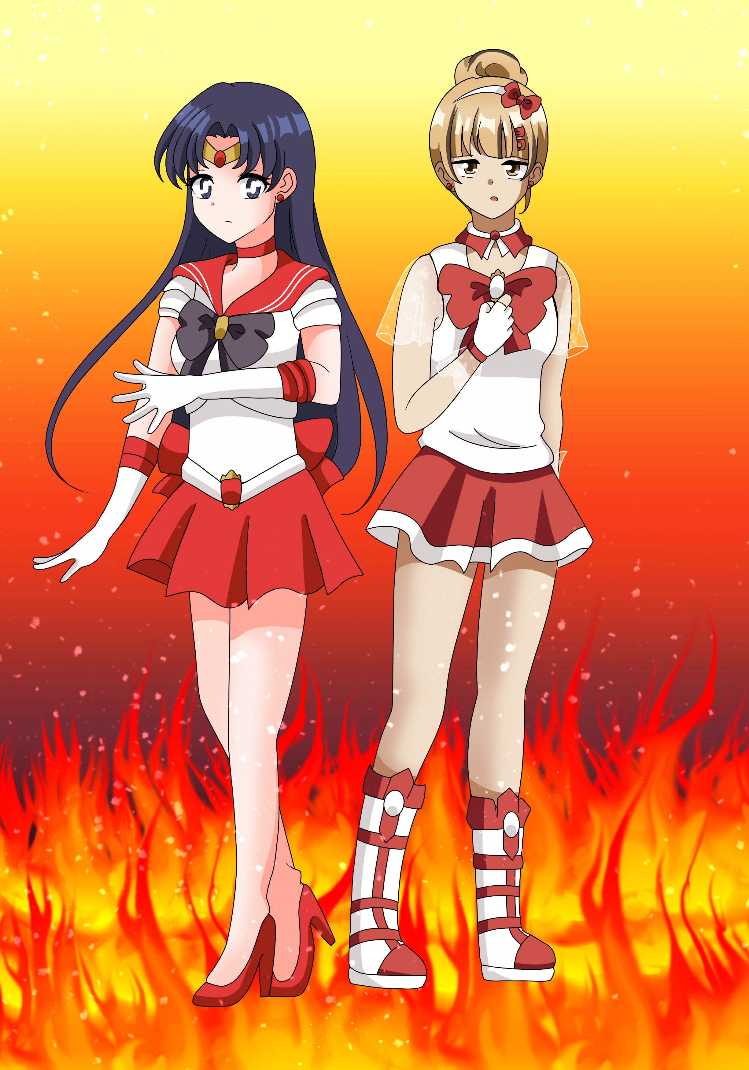 Sailor Mars & Alice Kurosawa | Magical Calida