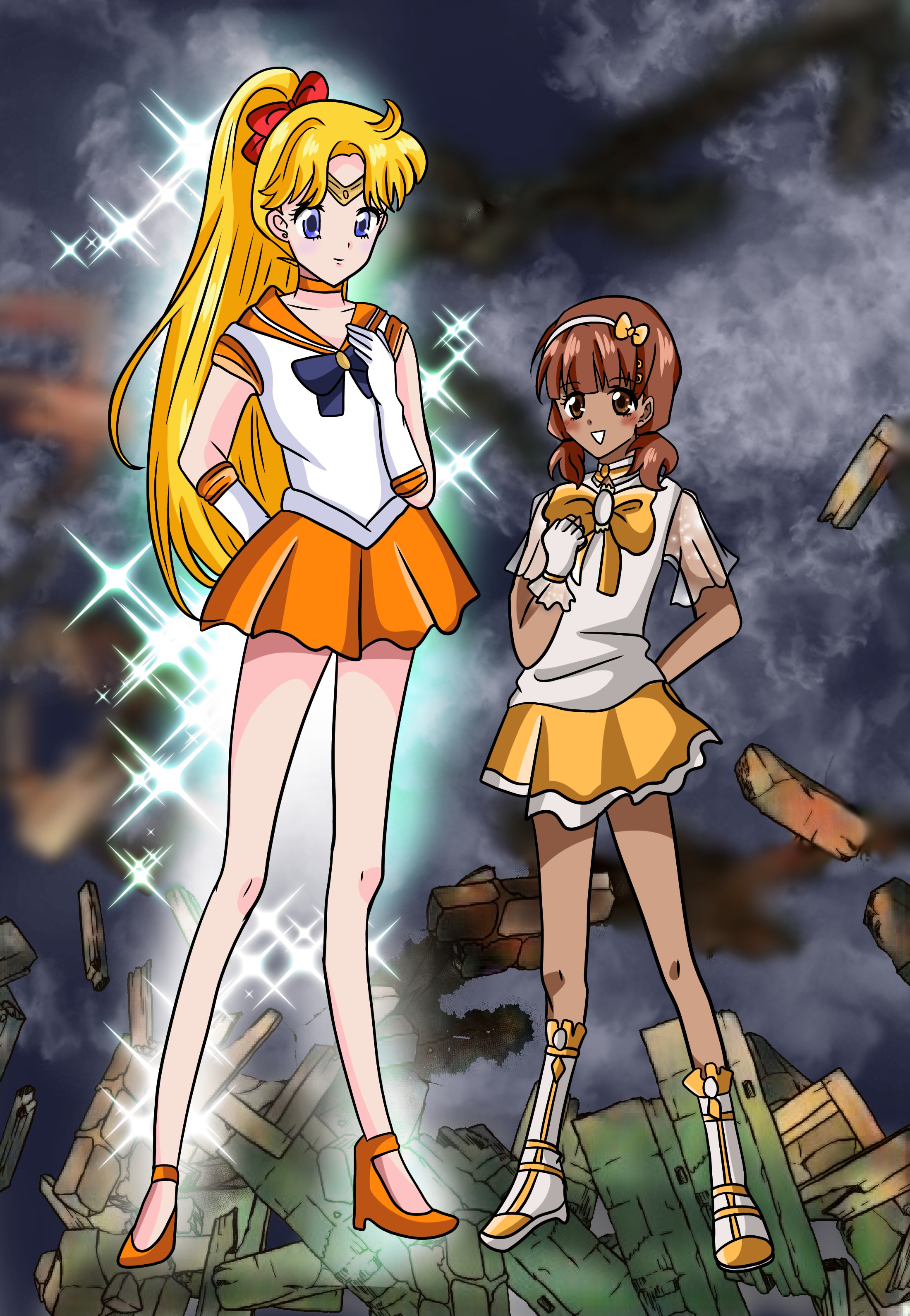 Sailor Venus & Alice Brown | Magical Petra