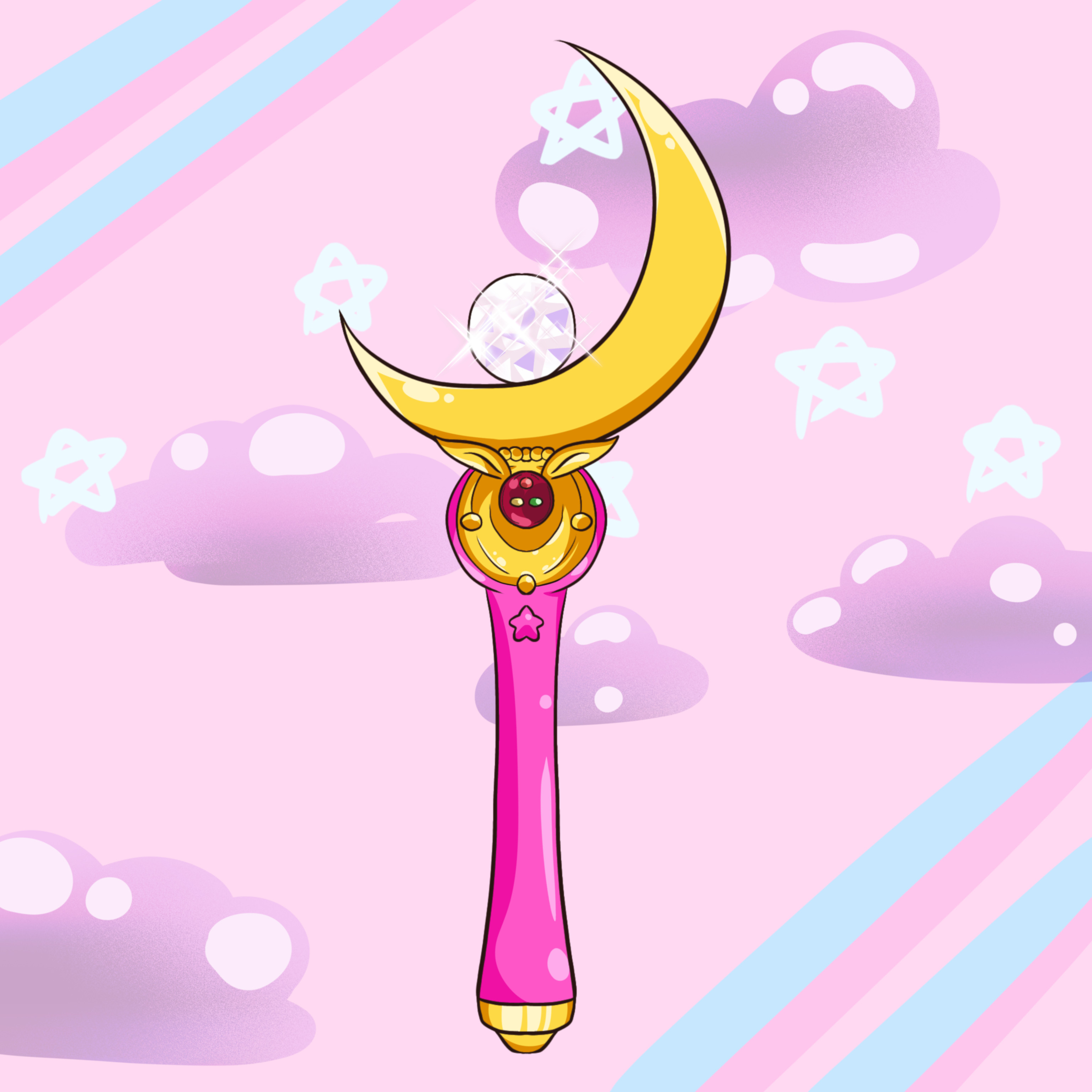 Sailor Moon Classic Moon Stick