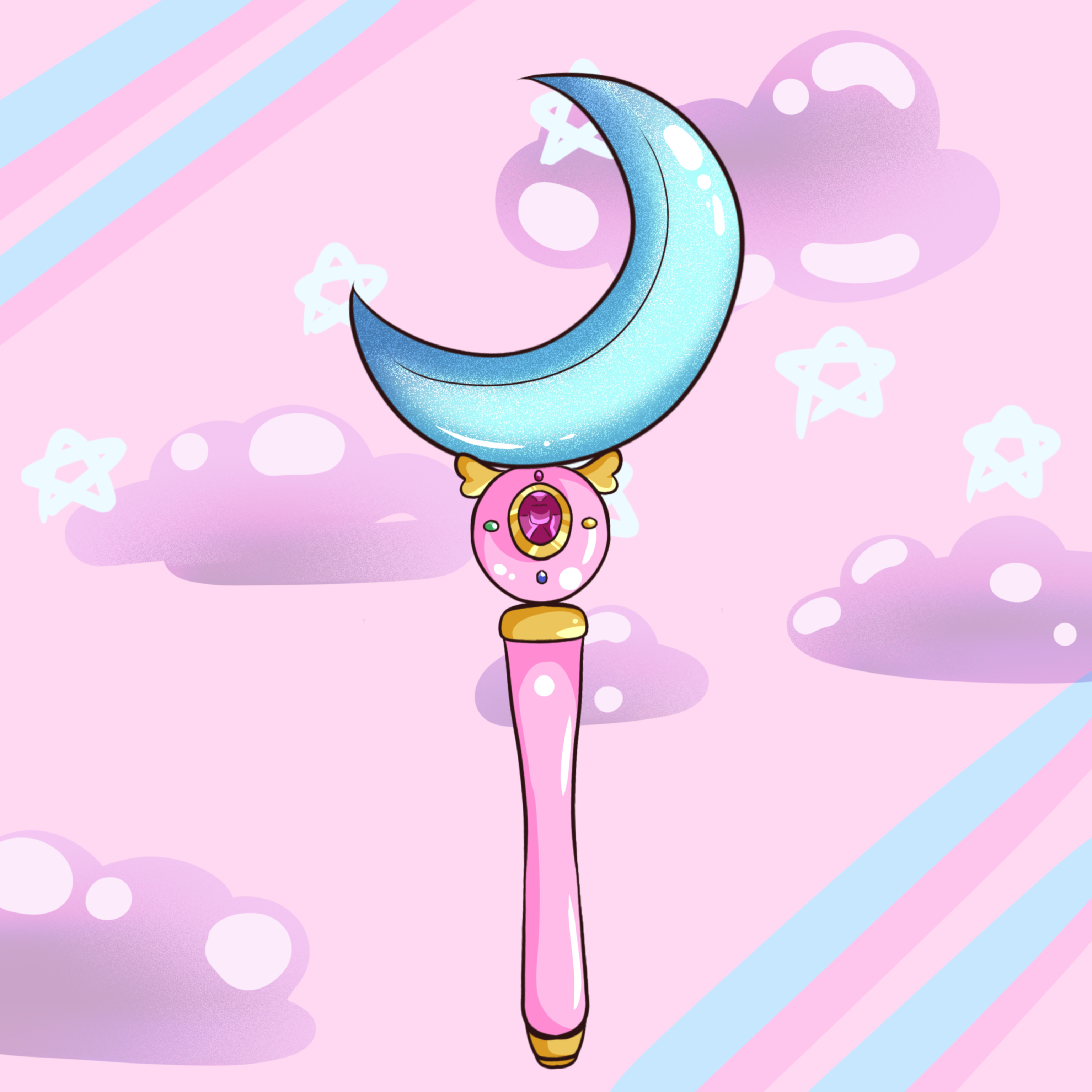 Sailor Moon Crystal Moon Stick