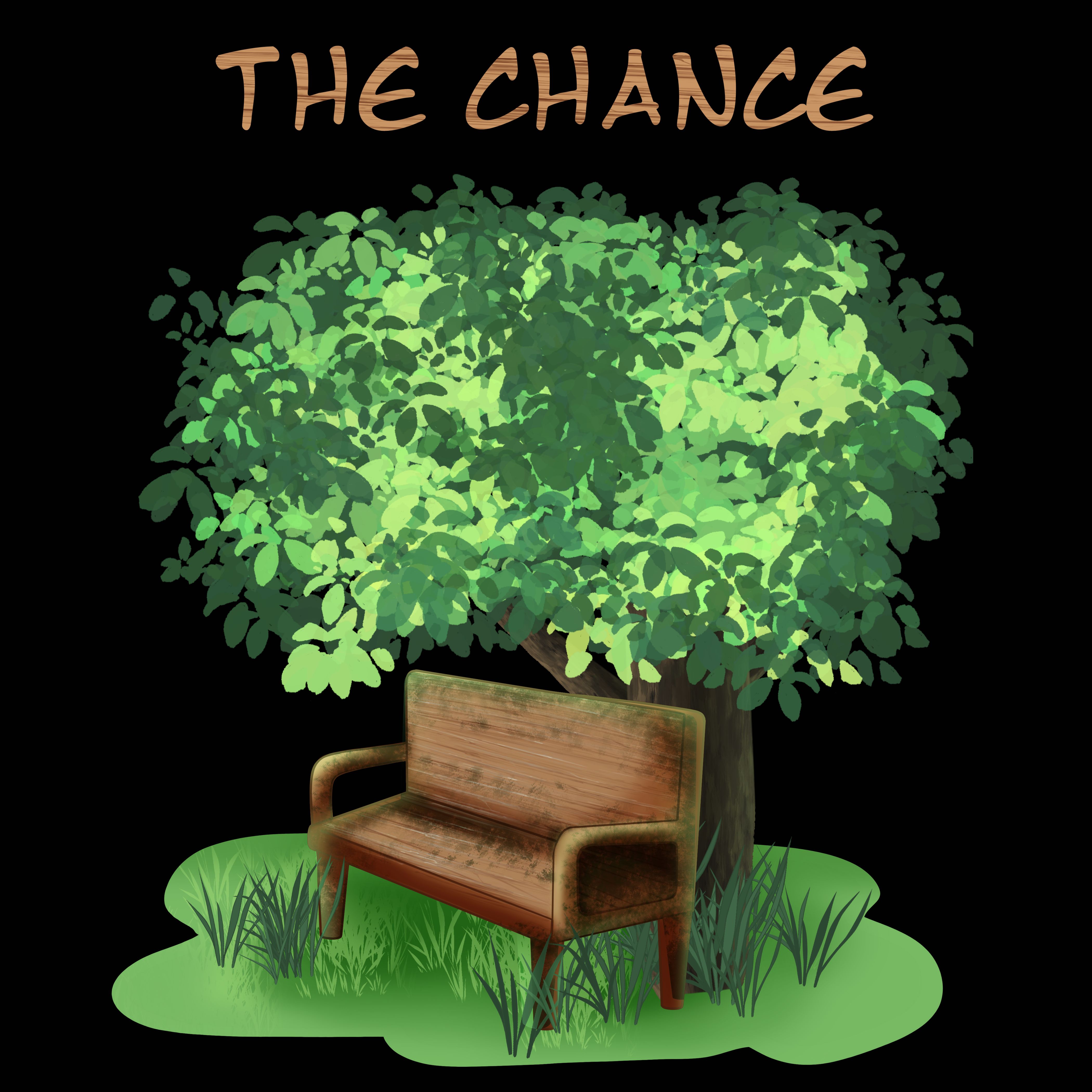 cover image with a bench, a tree, and the title.