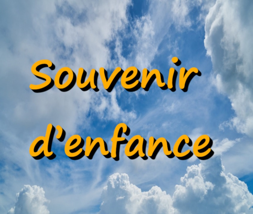 Image de couverture, un ciel avec le titre de la podfic.