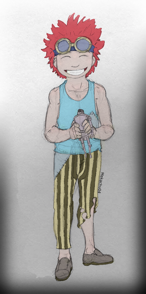 so Kidd took it upon himself to make one. [...] Granted, making a doll was a little harder since it needed to look like something when he was done, but Kidd was pretty proud of how it was coming along.