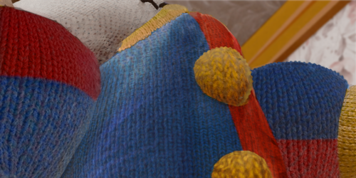 cock bulging out of Pomni's chest