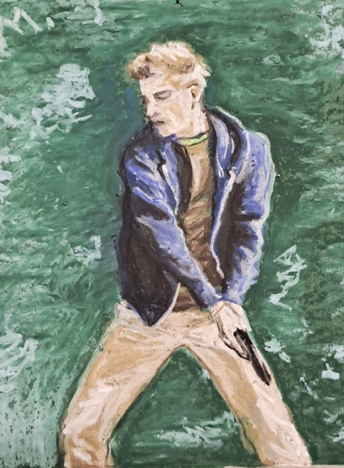 2024-10-25-Mountie-and-Soul-Ray-oil-pastels.md.jpeg