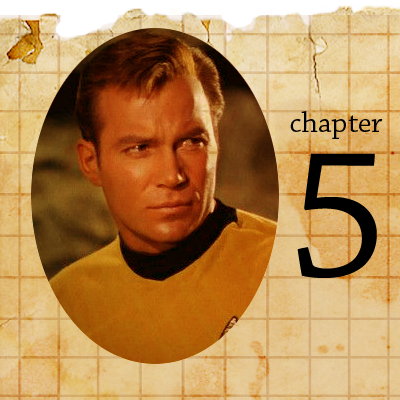 Text reads "Chapter 5".  Image of Jim.