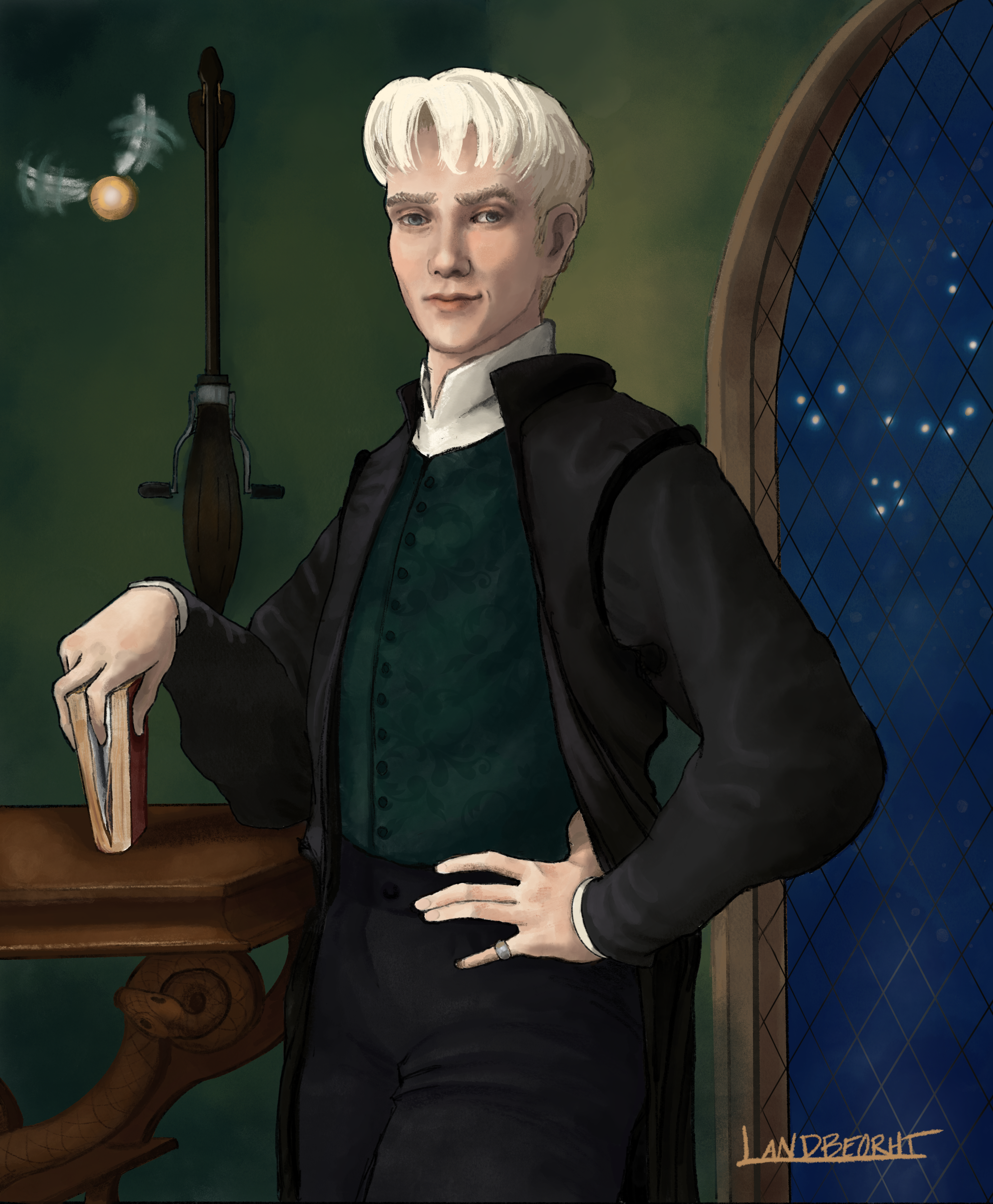 Portrait of Draco Malfoy