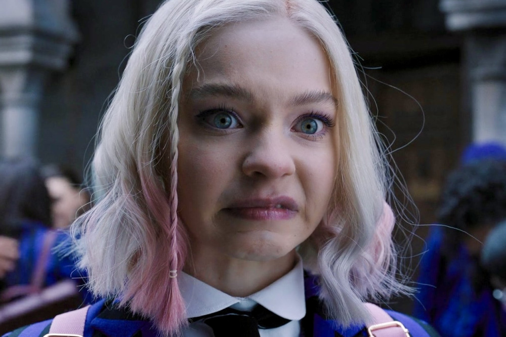 Enid looking very grossed out