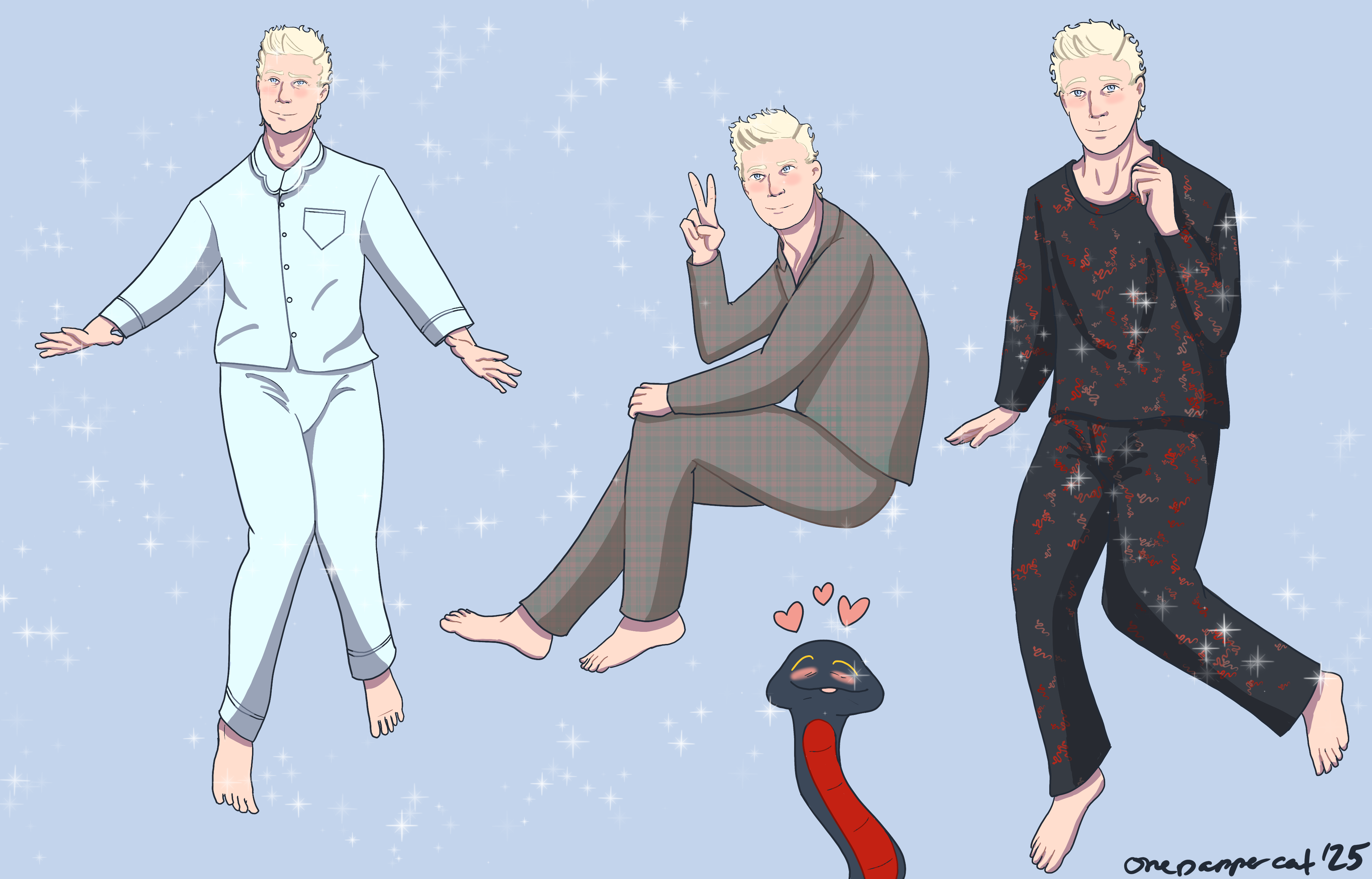 Aziraphale pajamas