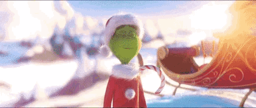 Grinch’s heart about to grow 3 sizes bigger