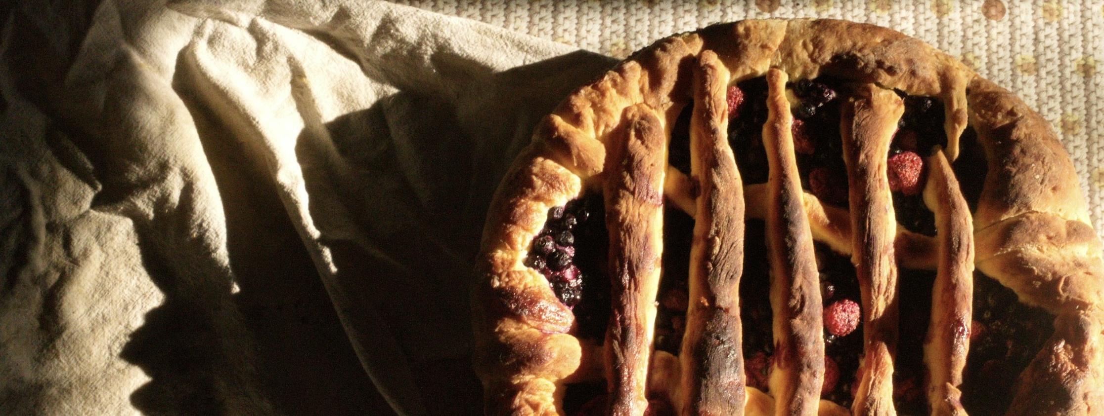 Banner of pie.